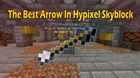 hypixel skyblock best arrows|where to buy arrows skyblock.